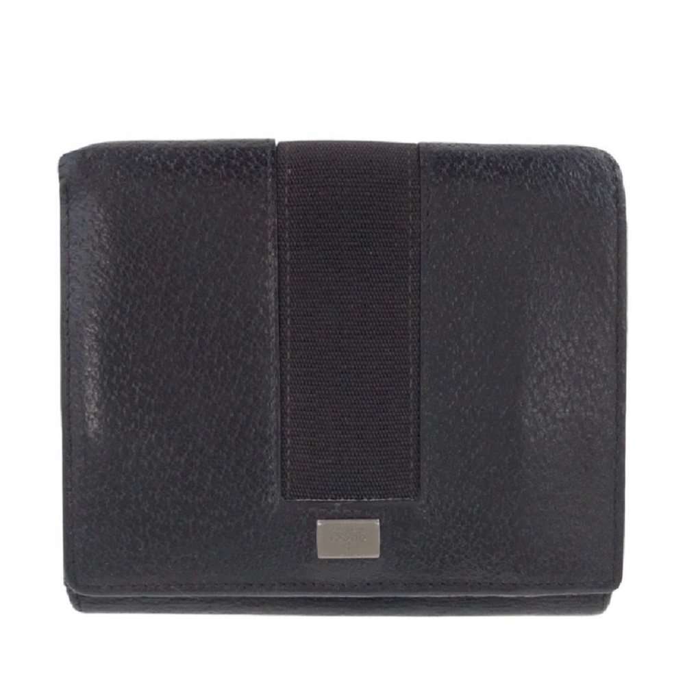 Black Leather Gucci Wallet